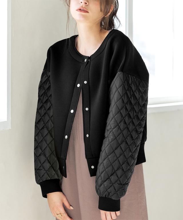 ラナン（Ranan）/キルティング使いブルゾン