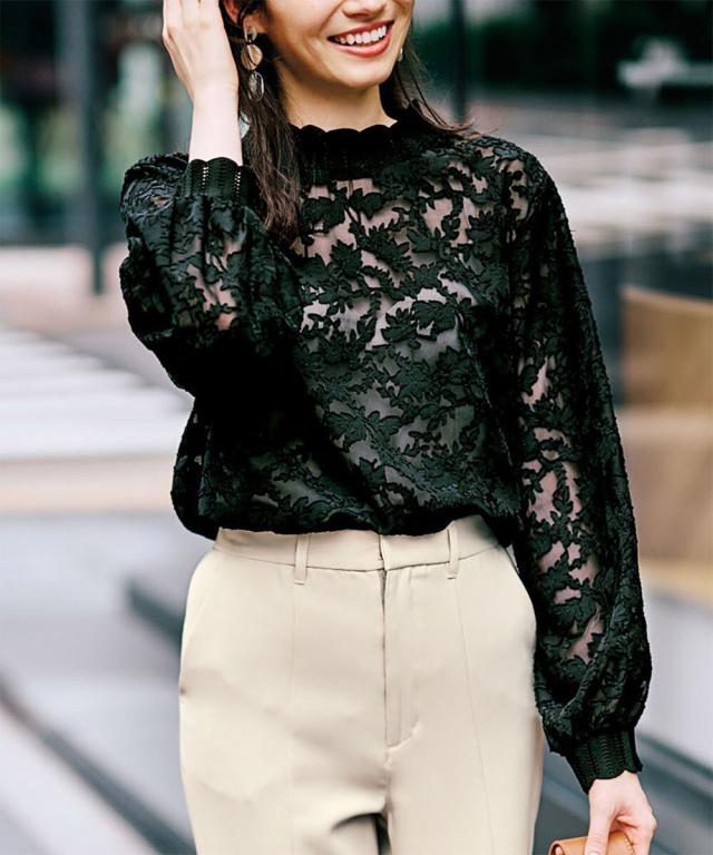 ラナン（Ranan）/ジャカードブラウス