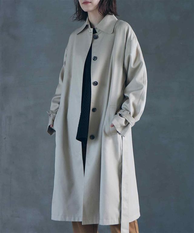 ラナン（Ranan）/機能付ステンカラーコート