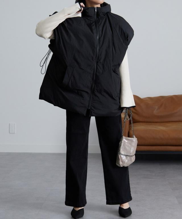 ラナン（Ranan）/はっ水！ポンチョデザイン中わたベスト