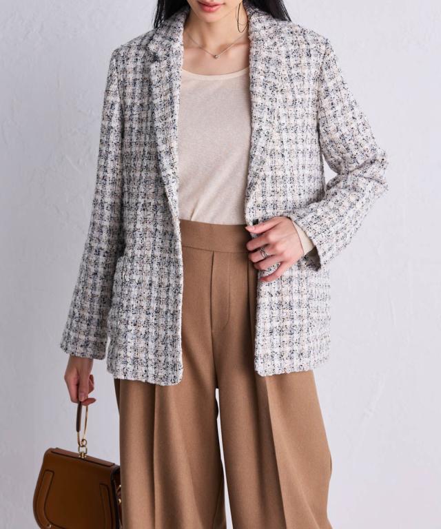 ラナン（Ranan）/ツイードジャケット