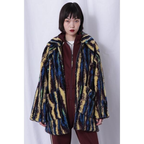 ローズバッド（ROSE BUD）/ボアジャカードコートの通販は 11,242円