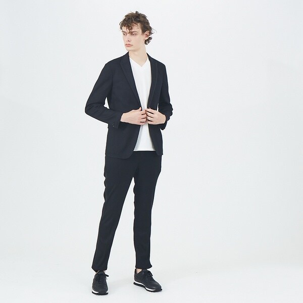 5351プール・オム（5351POUR LES HOMMES）/【セットアップ対応】テーパード スラックス ジャージパンツの通販は