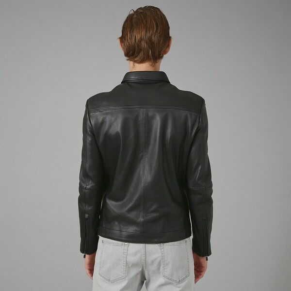 5351 POUR LES HOMMES 革ジャン ライダース シングル レザー