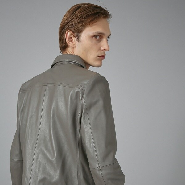 5351プールオム ラムレザー シングルライダースジャケット 短丈Lサイズ ラムレザーシングルライダース｜OUTLET (MEN'S) / アウトレット