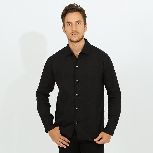 5351プール・オム（5351POUR LES HOMMES）/クールメッシュジャガードシャツブルゾン 5351プール・オム（5351POUR LES HOMMES）/クールメッシュジャガード