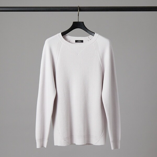 5351プール・オム（5351POUR LES HOMMES）/Wワッフル クルーネック