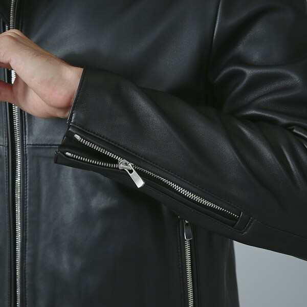 5351プールオム 5351 POUR LES HOMMES レザーライダース