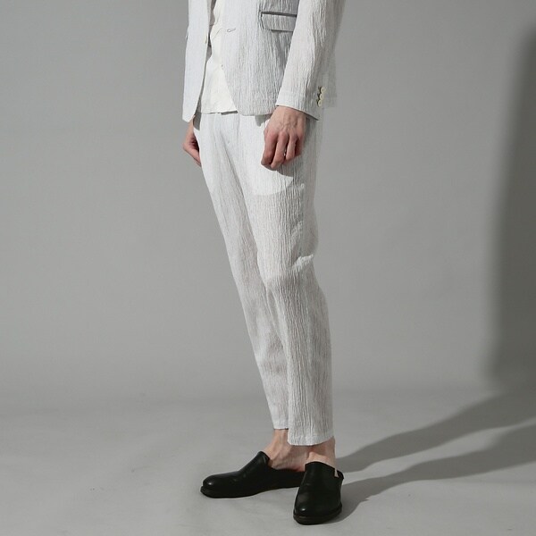 5351プール・オム（5351POUR LES HOMMES）/【セットアップ対応】コットン ワッシャー プリント パンツ 5351プール・オム（5351POUR LES HOMMES）/【セットアップ対応