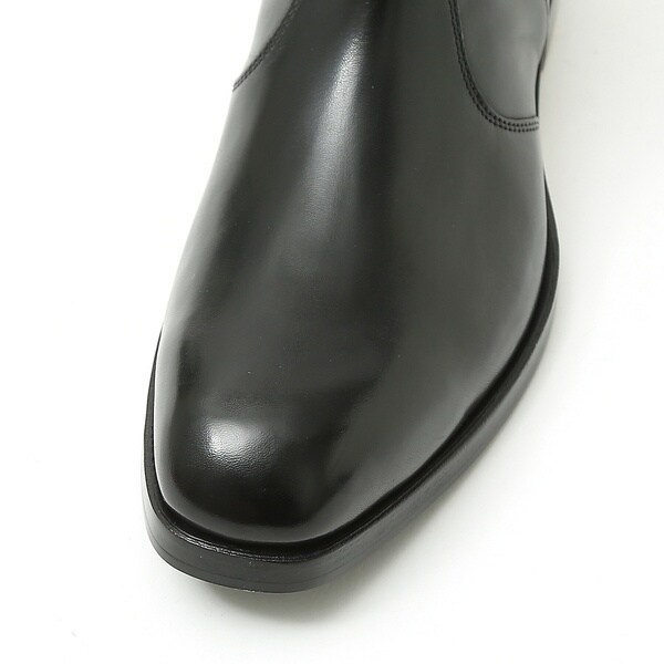 【美品】◾️5351プールオム◾️サイドゴアブーツ◾️サイドジップ◾️ゴートレザー 5351プール・オム（5351POUR LES HOMMES）/サイドゴア ジップブーツ