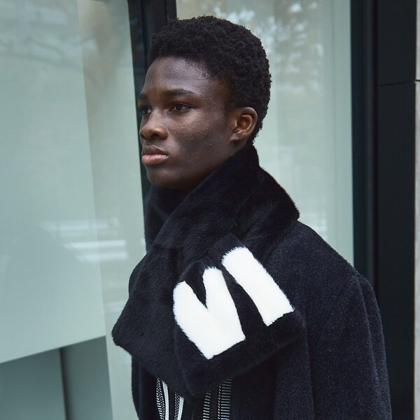 5351プール・オム（5351POUR LES HOMMES）/カットワークエコファー マフラー