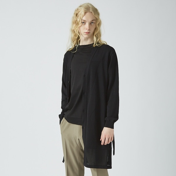 5351プール・オム（5351POUR LES HOMMES）/綿ニット ロング カーディガン