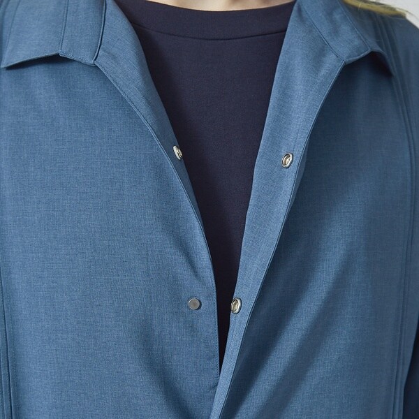 5351プール・オム（5351POUR LES HOMMES）/リネンライクロングシャツ_13