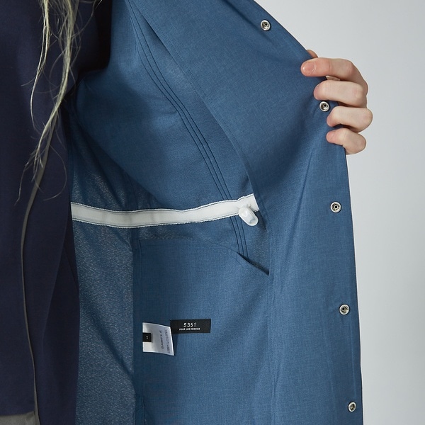 5351プール・オム（5351POUR LES HOMMES）/リネンライクロングシャツ_14