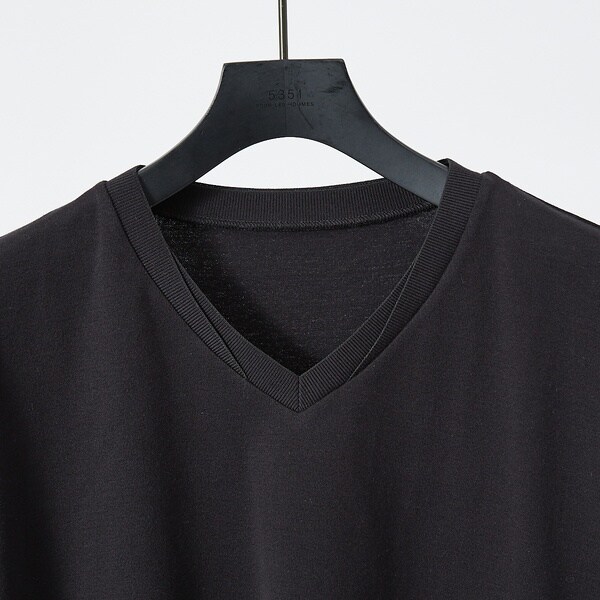 5351プール・オム（5351POUR LES HOMMES）/【定番人気】セーターマシーン Vネック ニットTシャツ_6
