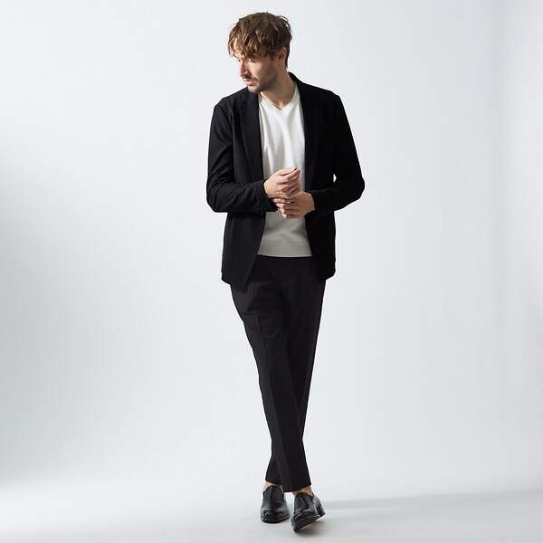 5351プール・オム（5351POUR LES HOMMES）/【セットアップ対応】ポリエステルレーヨン メッシュ ジャケット