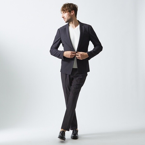 5351プール・オム（5351POUR LES HOMMES）/【セットアップ対応】ポリエステルレーヨン メッシュ ジャケット