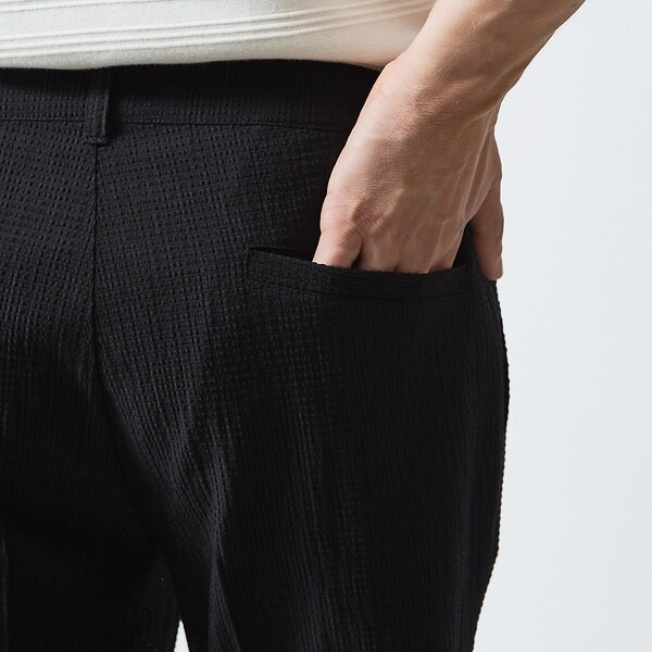 5351プール・オム（5351POUR LES HOMMES）/【セットアップ対応】ポリエステルレーヨン メッシュ パンツ_5
