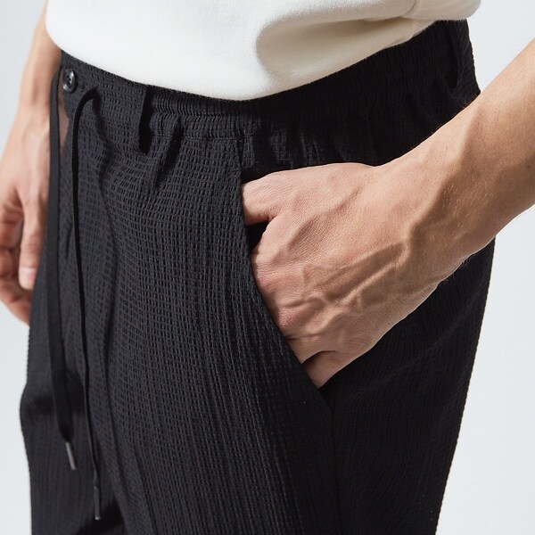 5351プール・オム（5351POUR LES HOMMES）/【セットアップ対応】ポリエステルレーヨン メッシュ パンツ_7