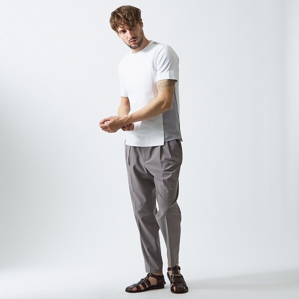 5351プール・オム（5351POUR LES HOMMES）/トライアングル 半袖Tシャツ_4