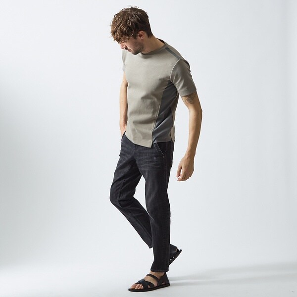 5351プール・オム（5351POUR LES HOMMES）/トライアングル 半袖Tシャツ_16
