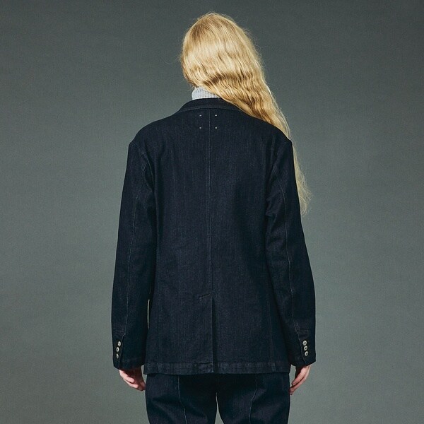 5351プール・オム（5351POUR LES HOMMES）/【セットアップ対応】ストレッチ デニム 2Bジャケット