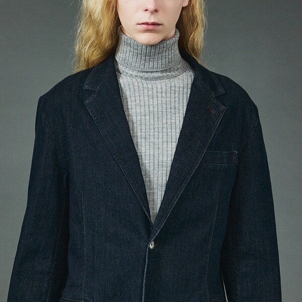 5351プール・オム（5351POUR LES HOMMES）/【セットアップ対応】ストレッチ デニム 2Bジャケット