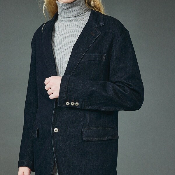 5351プール・オム（5351POUR LES HOMMES）/【セットアップ対応】ストレッチ デニム 2Bジャケット