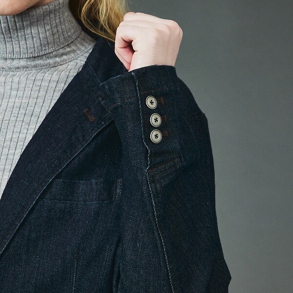 5351プール・オム（5351POUR LES HOMMES）/【セットアップ対応】ストレッチ デニム 2Bジャケット