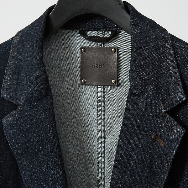5351プール・オム（5351POUR LES HOMMES）/【セットアップ対応】ストレッチ デニム 2Bジャケット