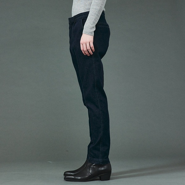 5351プール・オム（5351POUR LES HOMMES）/【セットアップ対応】タックテーパード スラックスデニム_6