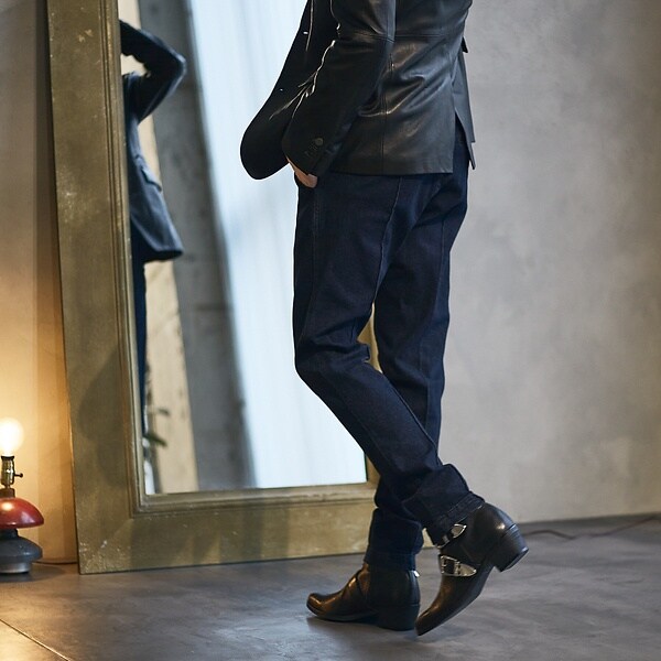 5351プール・オム（5351POUR LES HOMMES）/【セットアップ対応】タックテーパード スラックスデニム_14
