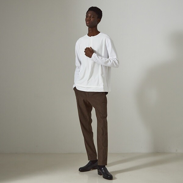 5351プール・オム（5351POUR LES HOMMES）/フィブリル ヘンリーネック