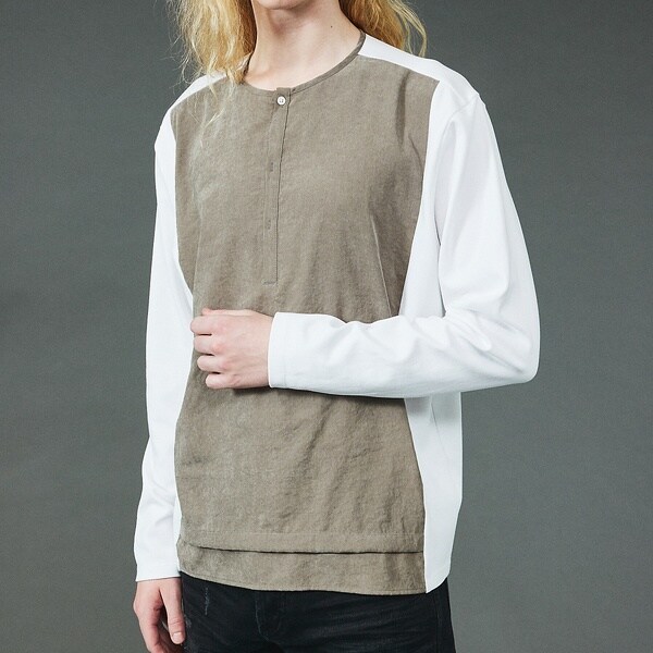 5351プール・オム（5351POUR LES HOMMES）/フィブリル ヘンリーネック