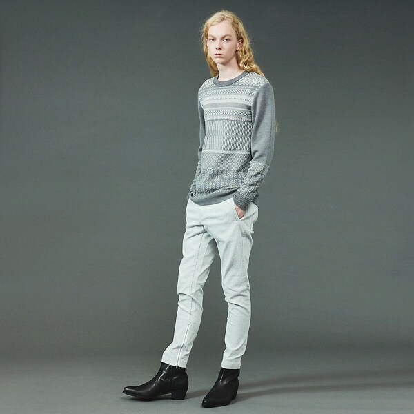 5351プール・オム（5351POUR LES HOMMES）/デジタルジャガード クルー