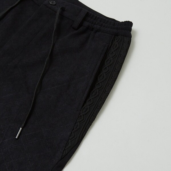 5351プール・オム（5351POUR LES HOMMES）/【セットアップ対応】ダイヤチェックエンボス コーデュロイ パンツ_4