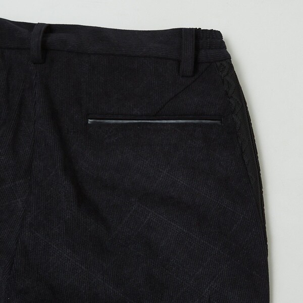 5351プール・オム（5351POUR LES HOMMES）/【セットアップ対応】ダイヤチェックエンボス コーデュロイ パンツ_9