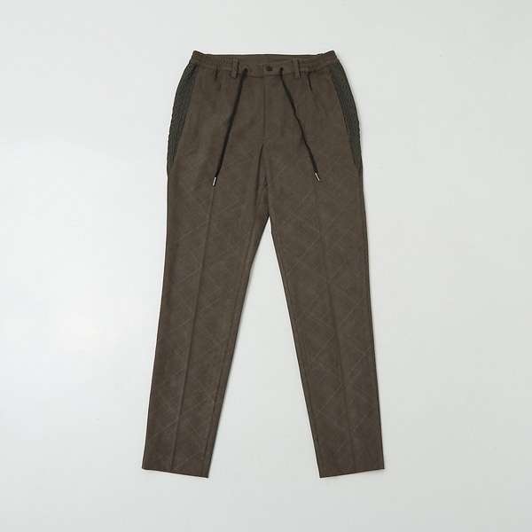 5351プール・オム（5351POUR LES HOMMES）/【セットアップ対応】ダイヤチェックエンボス コーデュロイ パンツ_13