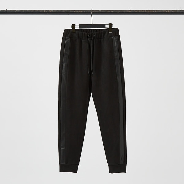 5351プール・オム（5351POUR LES HOMMES）/【セットアップ対応】ストレッチ スエード ジョガーパンツ_1