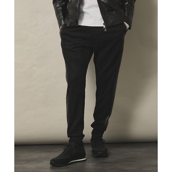 5351プール・オム（5351POUR LES HOMMES）/【セットアップ対応】ストレッチ スエード ジョガーパンツ_16