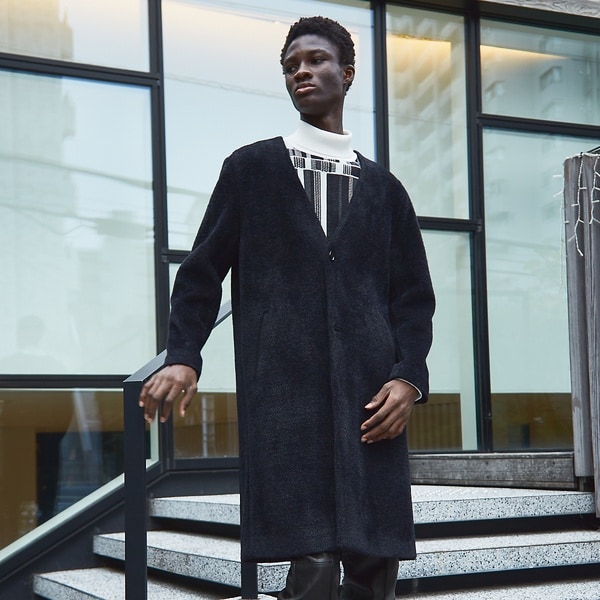 5351POUR LES HOMMES 毛皮 ロングコート 5351Pour Les Hommes ロングコート