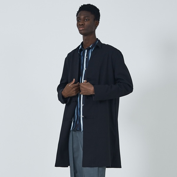 5351プール・オム（5351POUR LES HOMMES）/【25S/S】カンフーロングシャツ / シャツアウターの通販は 38,500円