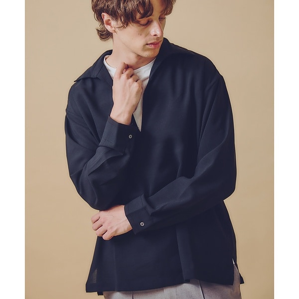 5351プール・オム（5351POUR LES HOMMES）/スキッパー プルオーバー 長袖シャツ