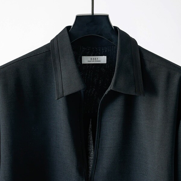 5351プール・オム（5351POUR LES HOMMES）/スキッパー プルオーバー 長袖シャツ_4