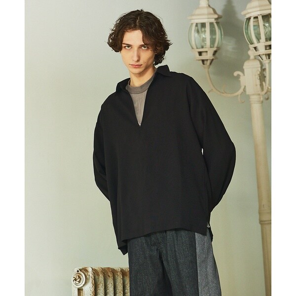 5351プール・オム（5351POUR LES HOMMES）/スキッパー プルオーバー 長袖シャツ_11