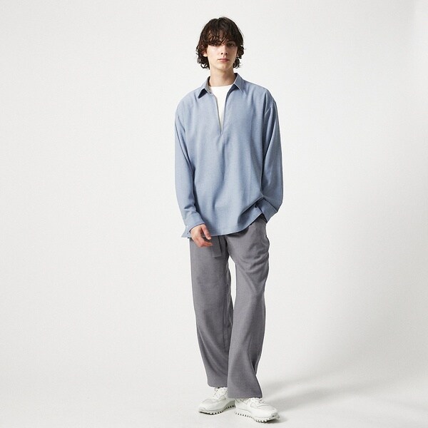 5351プール・オム（5351POUR LES HOMMES）/スキッパー プルオーバー 長袖シャツ_14