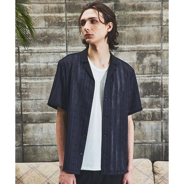 5351プール・オム（5351POUR LES HOMMES）/【25S/S】コンビネーション チェック シャツ