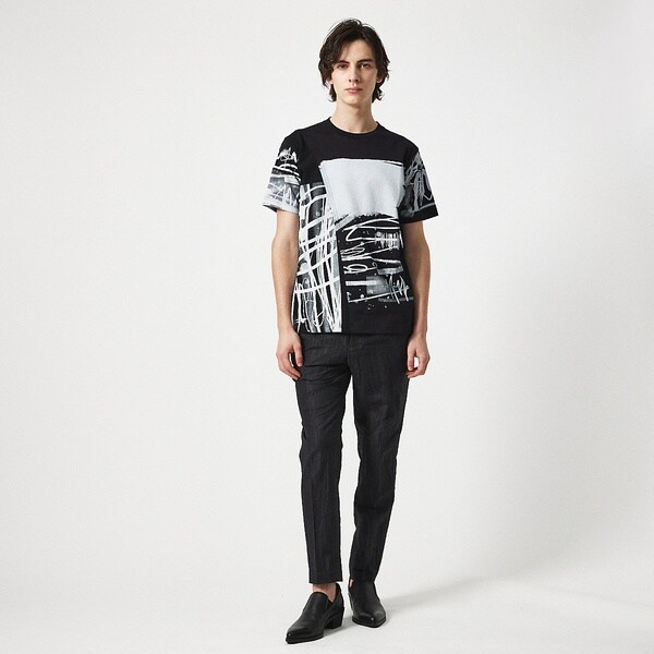 5351プール・オム（5351POUR LES HOMMES）/【40周年】 IVAN ドッキング グラフィック 半袖Tシャツ_14