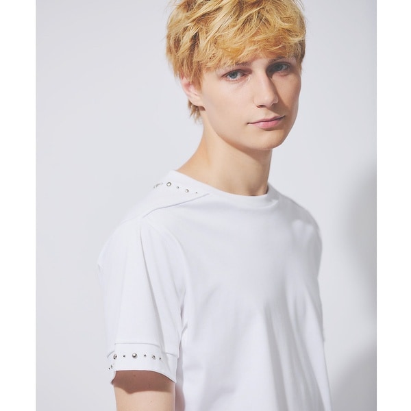 5351プール・オム（5351POUR LES HOMMES）/スタッズ 半袖 Tシャツ