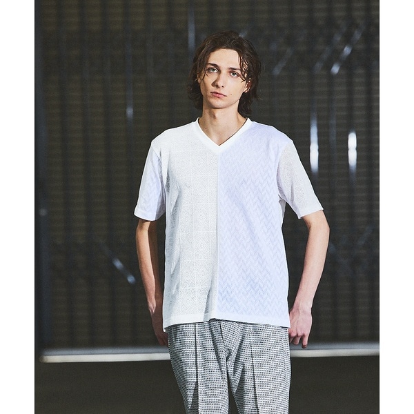 5351プール・オム（5351POUR LES HOMMES）/パッチワーク PUレザー V